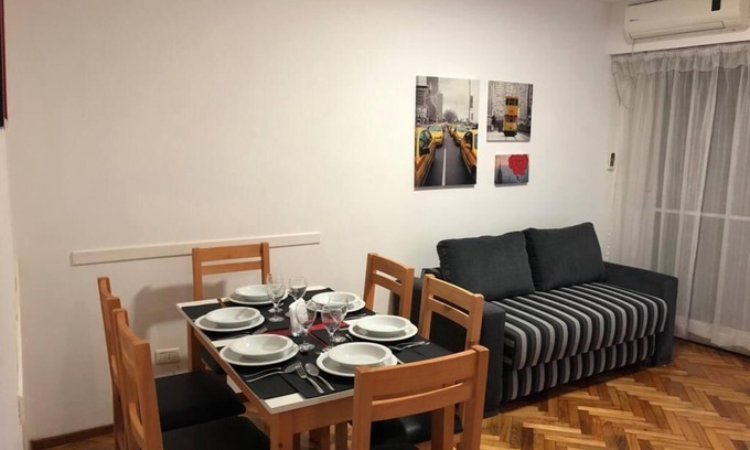 Núñez Apartamento | Excelente depto 3 ambientes para 6 personas sobre Av Cabildo a 1 cuadra subte D