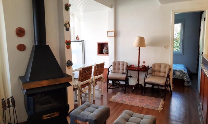 Bairro Lago Negro Apartamento | Excelente Duplex em Gramado - com lareira em condomínio privativo