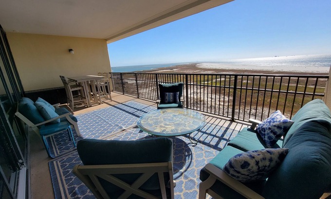 Dauphin Island Condominio | ¡Vista desde arriba! Holiday Isle Condo en la hermosa isla Dauphin 7 ° PISO !!