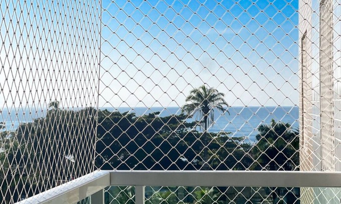 Toninhas Apartamento | Excelente apartamento con vista panorámica, dos plazas de garaje