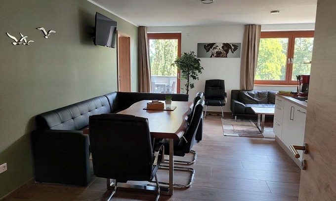 Metelen Apartamento | Exceptional "Hufgetrappel" vacation apartment at Seehof Reuter