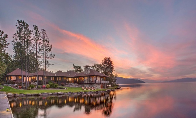 Sandpoint Casa | El punto en Sandpoint | Lujo excepcional | Mejor casa en el lago Pend Oreille