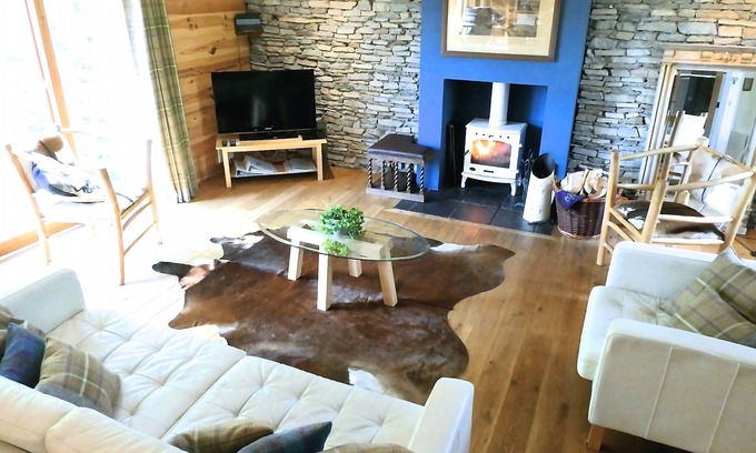 Newtonmore Cabaña | Exceptional! The Byre, overlooking the Cairngorms.