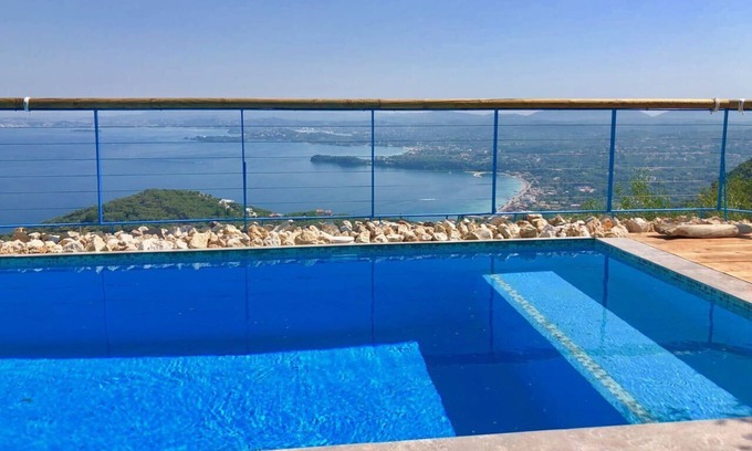 Spartylas Casa | 'Exceptional Views!!!' House Tanna on the Corfiot Riviera Spartilas Corfu Greece