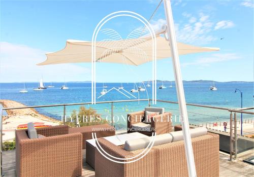 Toulon - Hyeres Apartamento | Exceptionnel Vue 360 Degrés Roof Top Vue Mer Clim Wifi Parking By HC
