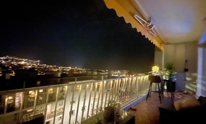 Le Piol Apartamento | Exceptionnelle vue mer et Nice, Appart 2 Chambres Standing, Terrasses, Garage