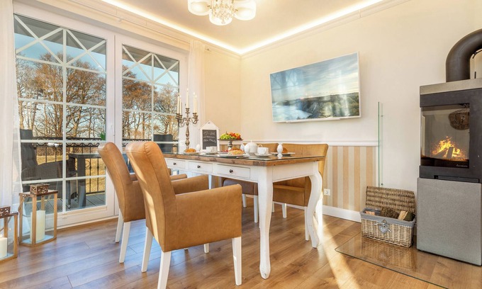 Zingst Apartamento | Exclusive disabled-friendly apartment on the first floor of Villa Strandblic