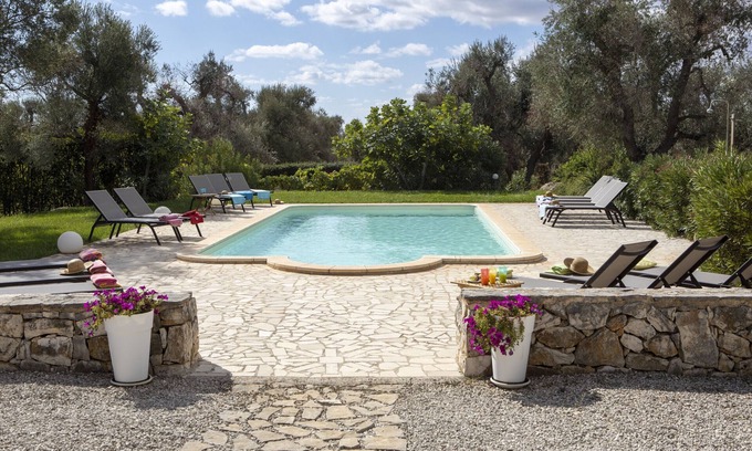 San Michele Salentino Cabaña | Exclusiva finca de Salento por Pugliadamare