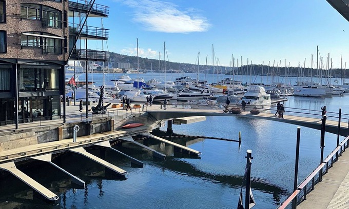 Tjuvholmen Apartamento | Exclusive Apartment at Tjuvjolmen, Luxury in the heart of Oslo