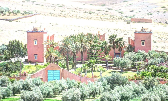 Gueliz Casa | EXCLUSIVO, auténtico Kasberh bereber, vista sobre el Atlas, hammam, piscina ...
