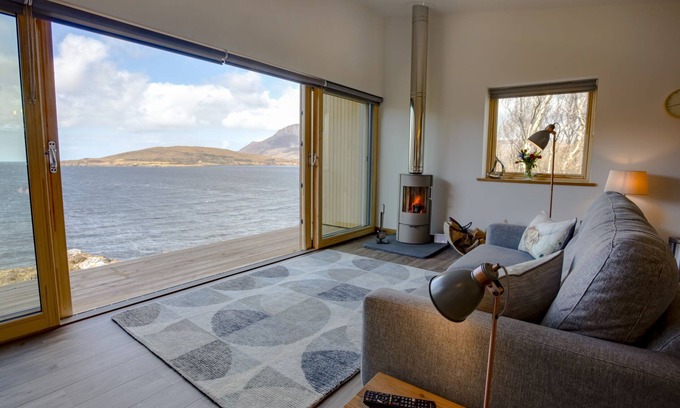 Ullapool Casa | De Lujo-Casa-Habitación con desagüe-Vista al Mar