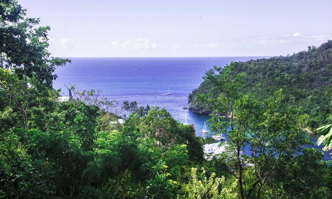 Marigot Bay Cabaña | Casa de campo exclusiva de Bay Views justo sobre la bahía de Marigots