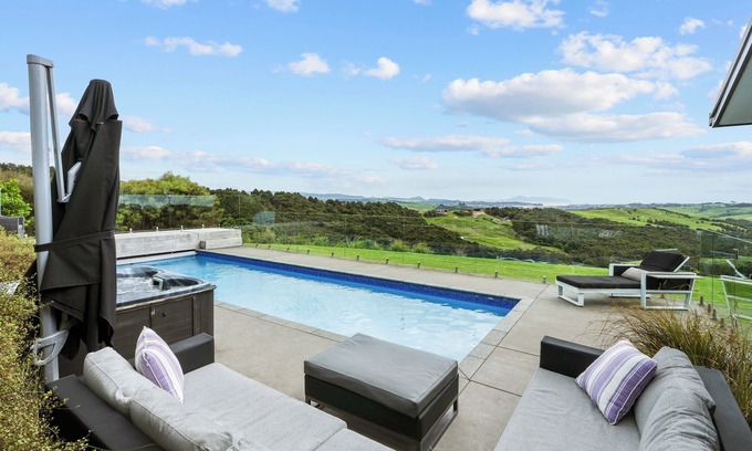 Mangawhai Casa | Exclusive home with uninterrupted views of the Hen & Chicks, set in Native Bush