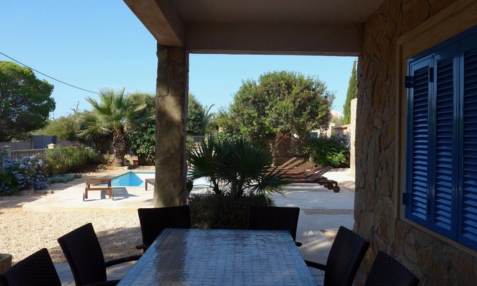 Cala Llombards Casa | Exclusiva, casa nueva, absolutamente cerca de la playa, piscina, aire acondicionado, Cala Llombards