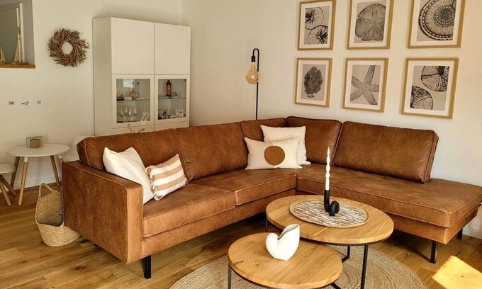 Rysum Apartamento | Exclusive new vacation apartment on the North Sea: relaxation and comfort in Rysum -
