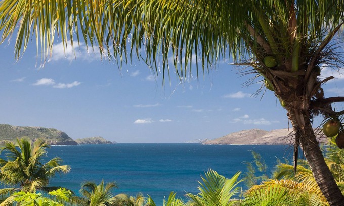 Pointe Milou Villa | Exclusivo Pointe Milou villa con gran piscina privada y Sunset Ocean View