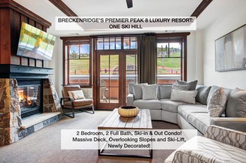 Peak 8 Apartamento | Exclusive Slopeside Luxury at Peak 8, Ski In-Ski Out with Hot Tub and Pools