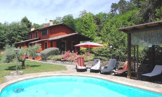Bagni di Lucca Villa | Villa exclusiva con piscina y jardín muy grande