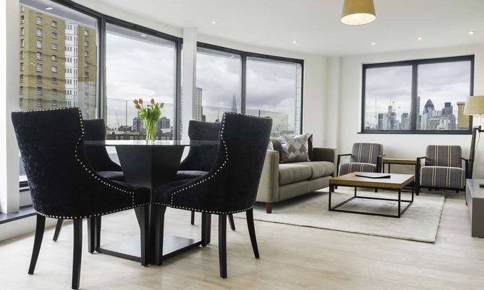 Stepney Green Apartamento | Executive 2-Bed Penthouse with Stunning Views Near Canary Wharf