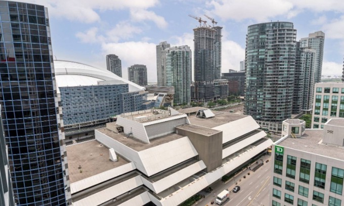 Fashion District Apartamento | Executive 2 Beds by Rogers Centre, Ripley’s Aquarium & Free Parking