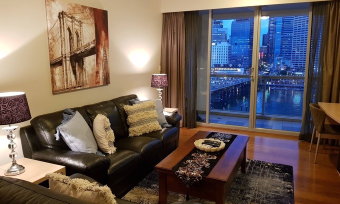 Darling Harbour Apartamento | Apartamento ejecutivo frente al mar Darling Harbour ICC Sydney
