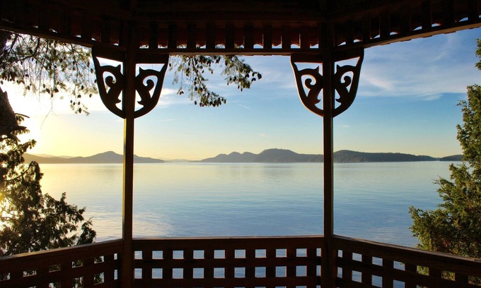 Saturna Island Casa | casa de clase ejecutiva en la isla privada con impresionantes vistas al mar