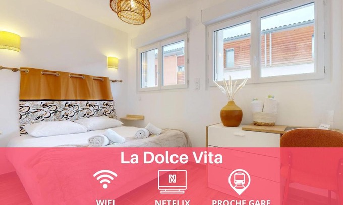 Toulouse East Apartamento | expat renting - Le Dolce Vita - Netflix