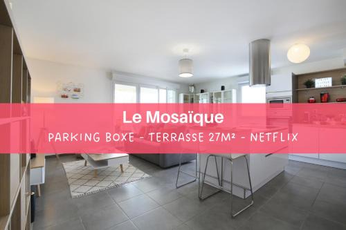 Fontaine Lestang-Bagatelle-Papus-Tabar-Bordelongue Apartamento | expat renting - Le Mosaïque - Patte d'Oie - Parking