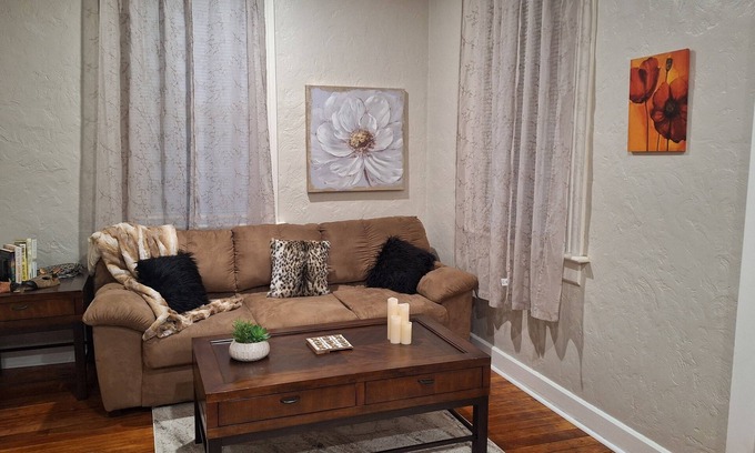 Belleville Casa | Experience Belleville in a 2 BR cozy home with a STL Cardinals theme.