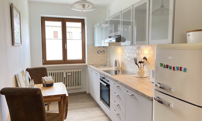 Marquartstein Apartamento | Experience Chiemsee, mountains & lakes - apartment for up to 4 people, 2 bedrooms, balcony