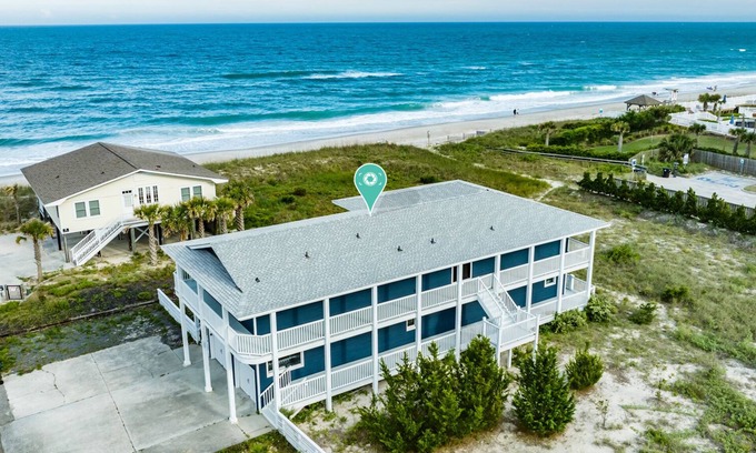 Shell Island Casa | Experience island life with amazing views and easy beach access! 6BR, 5BA