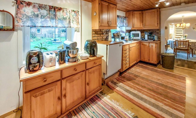 Broby Casa | Experience the beautiful Helgeå River during a vacation in this vacation home.
