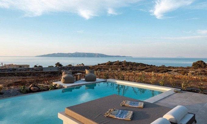 Kithnos Villa | Exquisite Kythnos Villa | Villa Lavander | 4 Bedrooms | Private Infinity Pool & Breathtaking Sea Views | BBQ | Close to Beach | Gaidouromantra