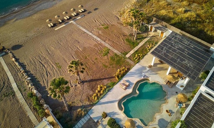 Lahania Villa | Exquisite Rhodes Villa | Villa Boho Chic | 6 Bedrooms | Private Pool | Stunning Sea Views | Direct Access To The Beach | Lachania