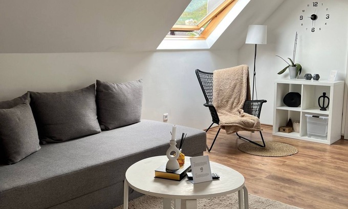 Hagen Apartamento | Exquisites Loft mit Schloß Blick