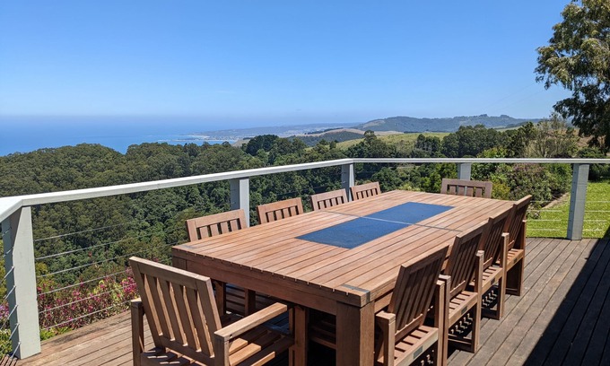Skenes Creek North Casa | Eyrie House: Gorgeous panoramics sea views