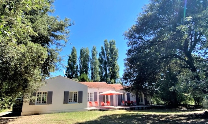 Le Grand-Village-Plage Chalet De Esquí | F La Haute Foret proche mer