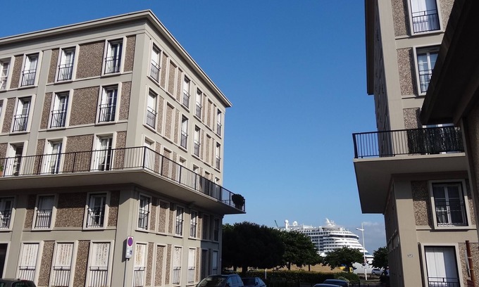 Downtown Le Havre Casa | F2 Ir a LH 2 pasos del mar.