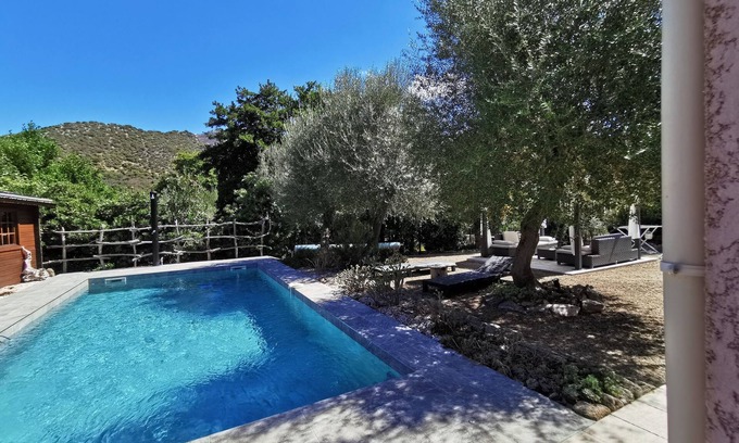 Oletta Apartamento | F3 Dans Villa Zencorse Avec Piscine 4km Plages
