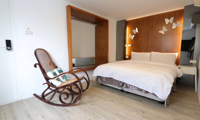 West Central District Casa | F302 Habitación doble en Tainan Shengnong Old Street, Xinyi Street