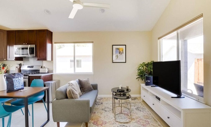 Rancho Rinconada Casa | Fab Cupertino 2BR w/ Balcony & Street Parking, nr Dining, by Blueground