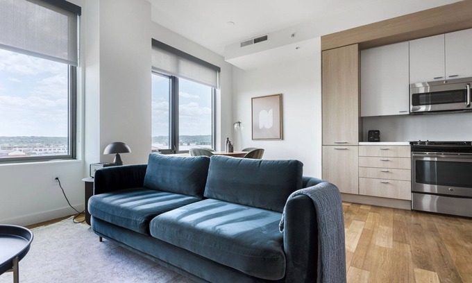 Navy Yard Apartamento | Fab Navy Yard Jr 1BR w/ Gym & W/D, near Entertainment, by Blueground
