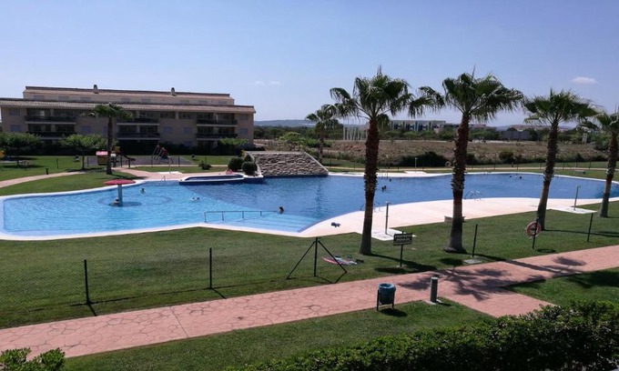 San Jorge Casa | Fabuloso alojamiento compuesto por 4 chalets adosados de lujo en Panorámica Golf para 28 personas piscina con CIRCUITO SPA