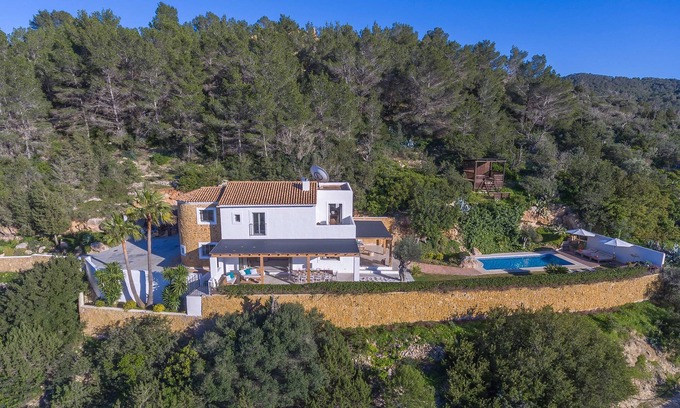 Sant Agusti des Vedra Villa | Fabuloso totalmente renovado villa St Agustín Ibiza con vistas increíbles