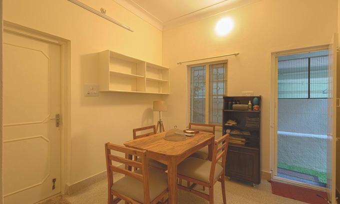 Kalyan Nagar Casa | Fabulous 1-bedroom house in HRBR layout 1st Block Kalyan nagar Bengaluru