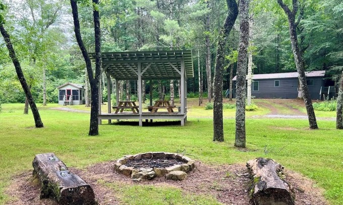 Brevard Cabina | Fabulous Cabin Near Falls, Hiking, and Fly-Fishing