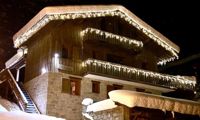 Bellentre Chalet De Esquí | Fabulous chalet La Plagne - ski in-ski out - Sauna with Mont Blanc view