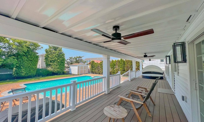 Stone Harbor Casa | Fabulous Home Stone Harbor with POOL. Walking distance to shops and restaurants