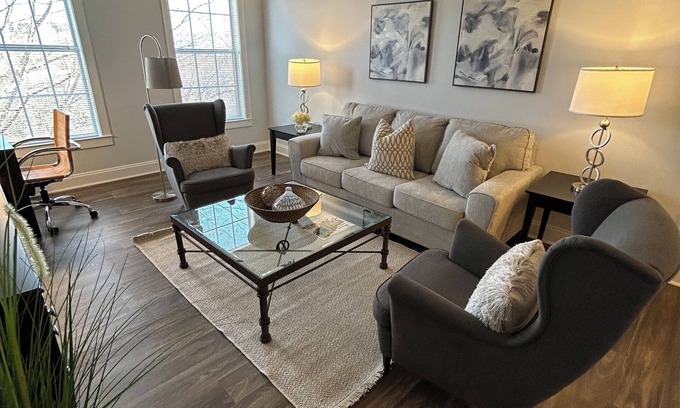 Alpharetta Apartamento | Fabulous One Bedroom/One Bath Fully Furnished Apt in Alpharetta