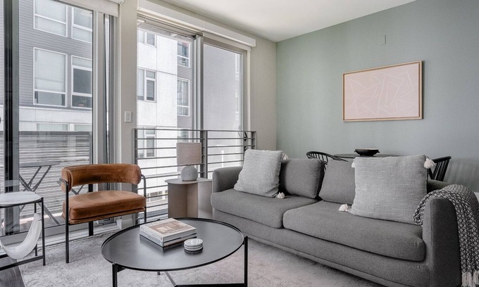 South of Market Apartamento | Fabulous SoMa 1BR w/ Game Patio & Coffee Lounge, nr BART, by Blueground